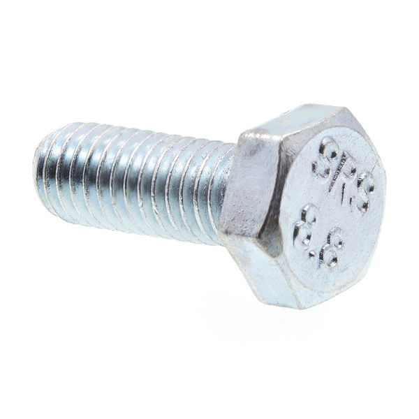 Prime-Line Hex Head Cap Screw, Class 8.8 Metric M6-1.0 X 16MM Zinc Plated Steel 25PK 9109183